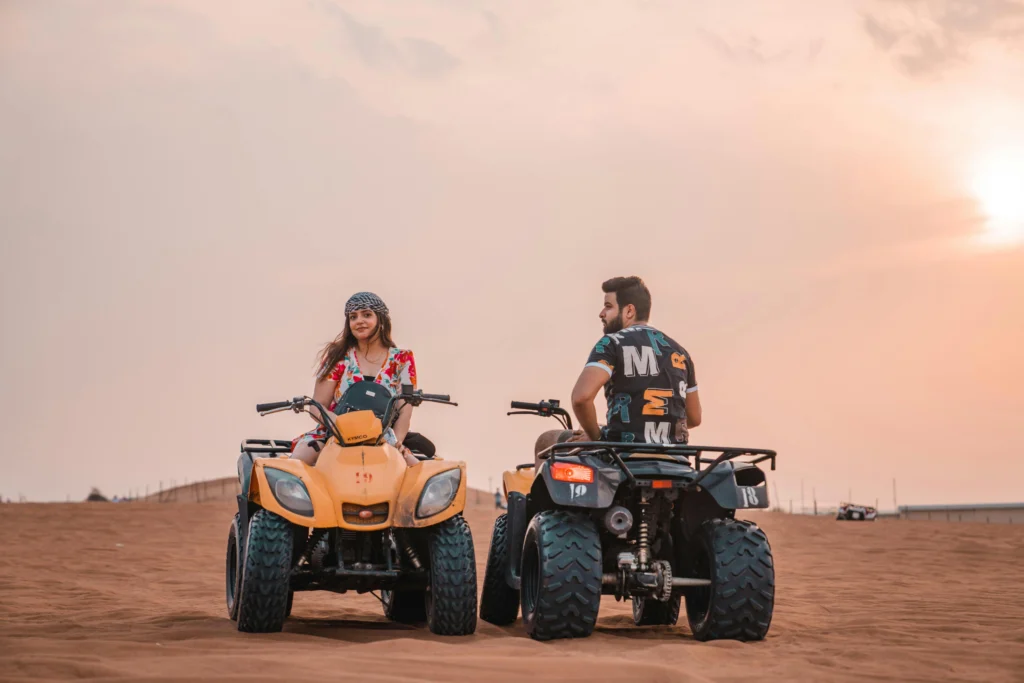 Evening Desert Safari With Quad Bike