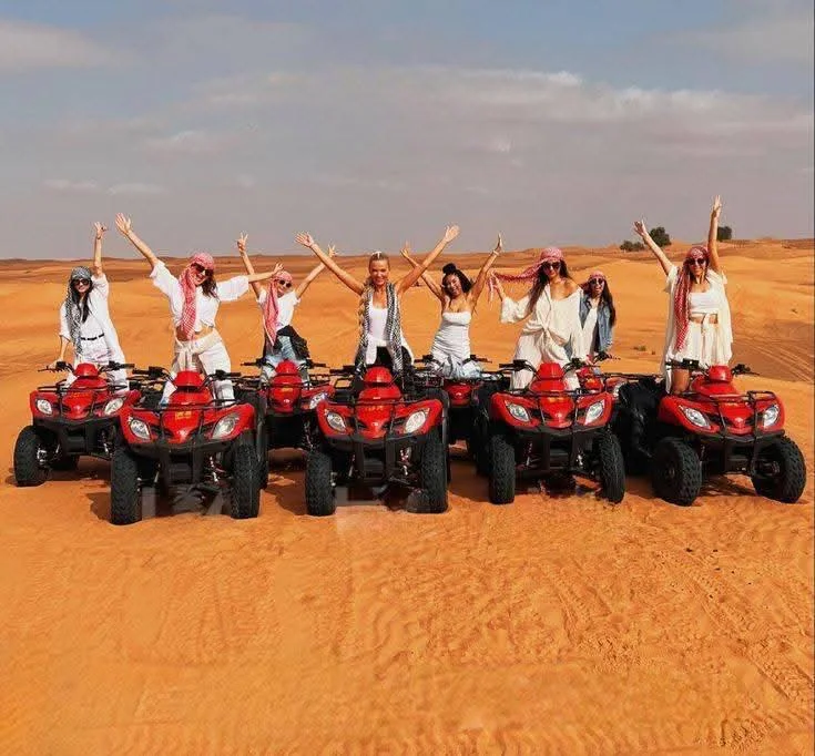 Evening Desert Safari With Quad Bike